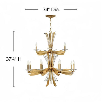 Vida Medium Multi Tier Chandelier