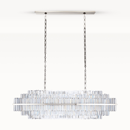 Vienna Linear Crystal Chandelier