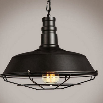 Vintage Industrial Wrought Iron Retro Ceiling Pendant