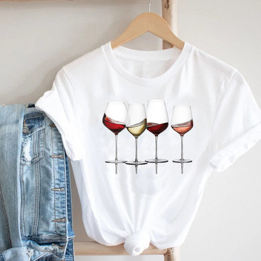Vintessa Wine Print Tee
