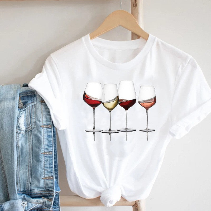 Vintessa Wine Print Tee