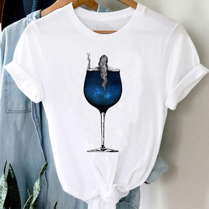 Vintessa Wine Print Tee
