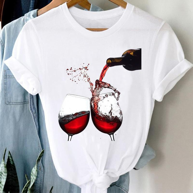 Vintessa Wine Print Tee