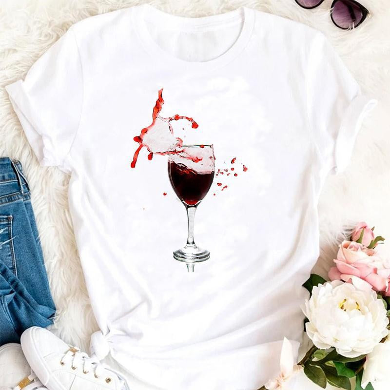 Vintessa Wine Print Tee