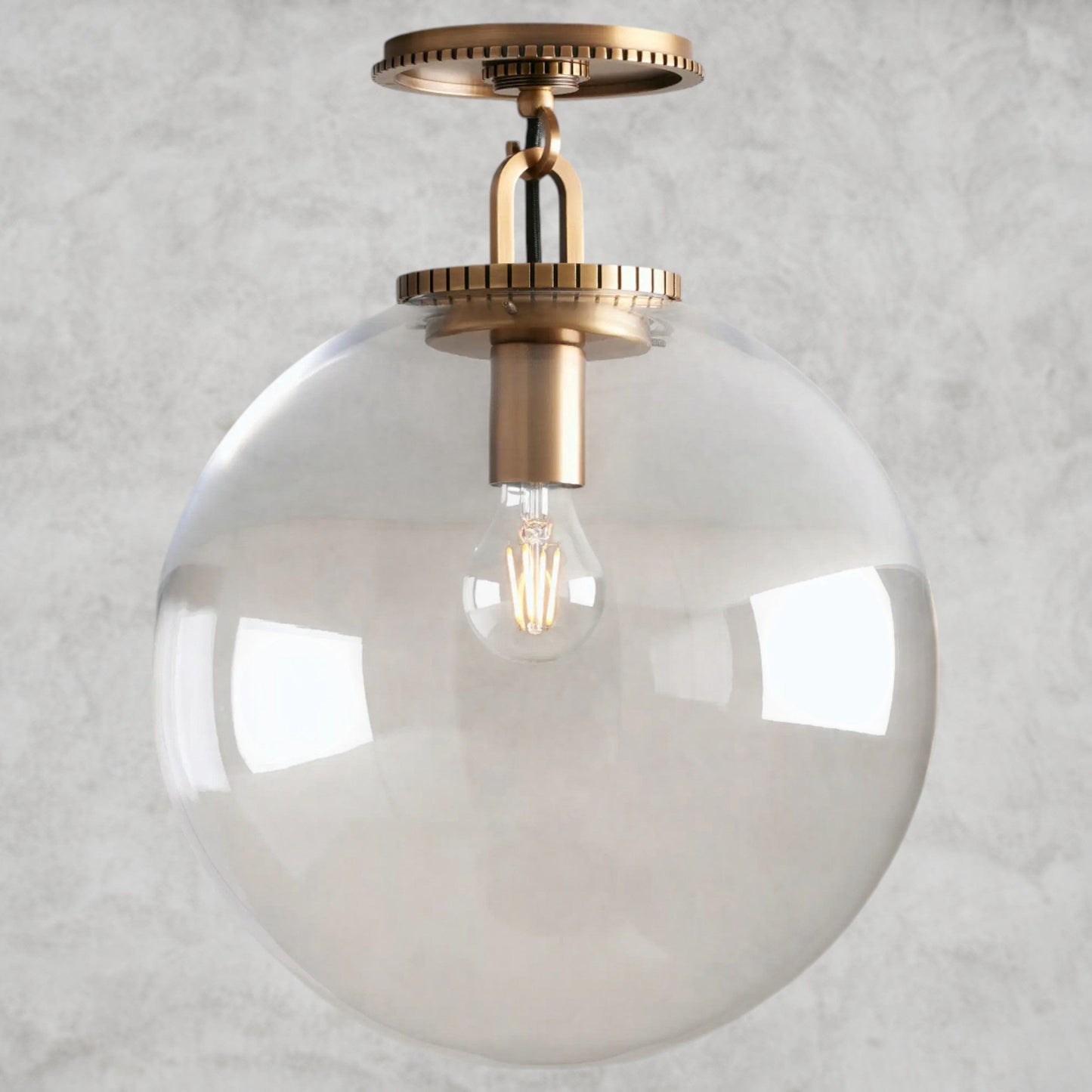 Wescott Globe Flush Mount