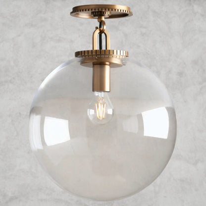 Wescott Globe Flush Mount