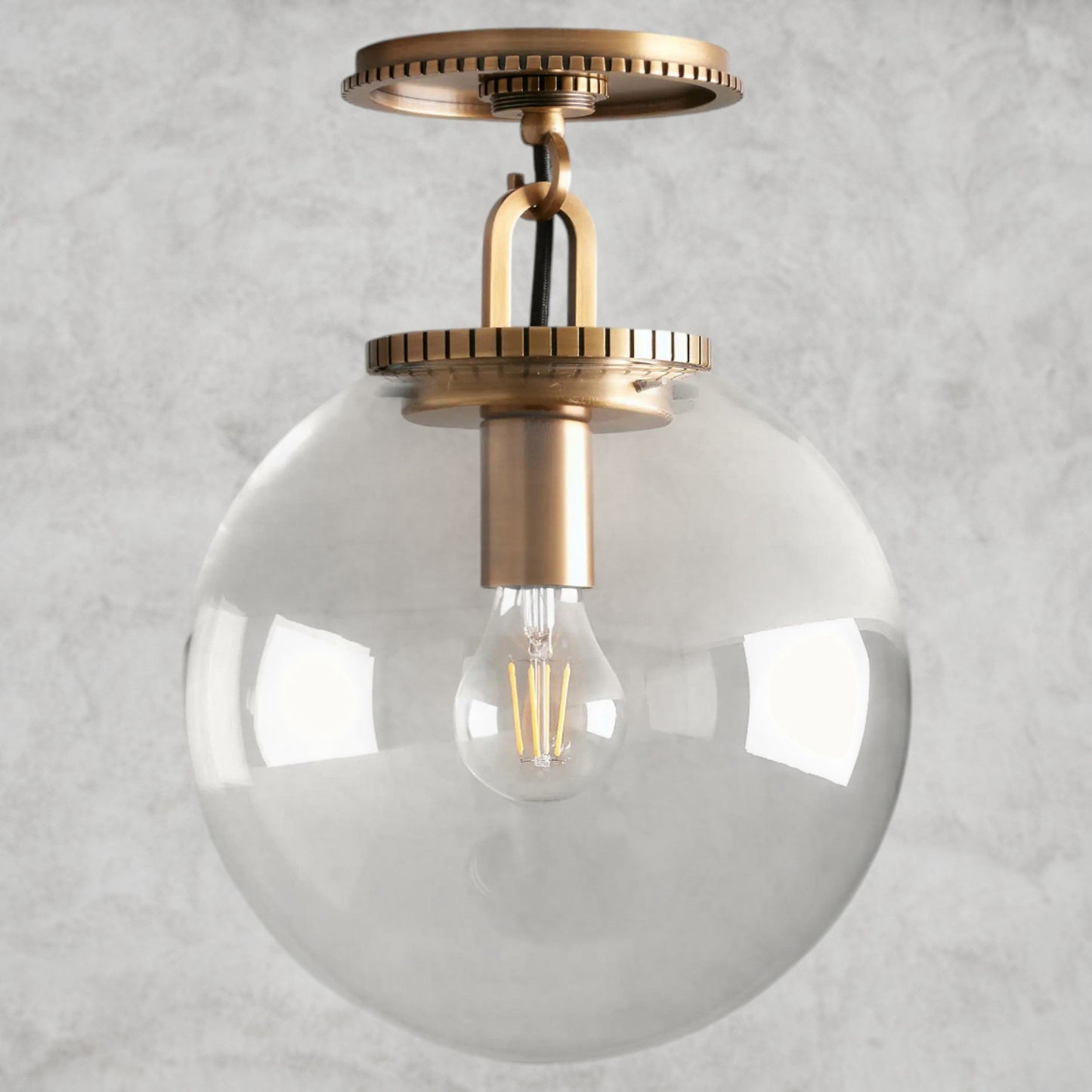 Wescott Globe Flush Mount