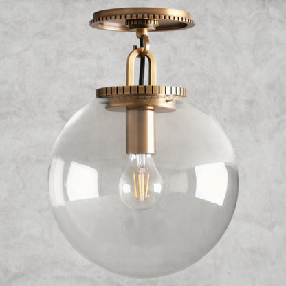 Wescott Globe Flush Mount