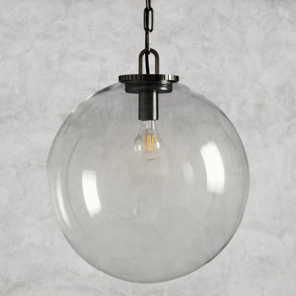 Wescott Globe Pendant with Chain