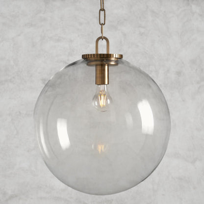 Wescott Globe Pendant with Chain