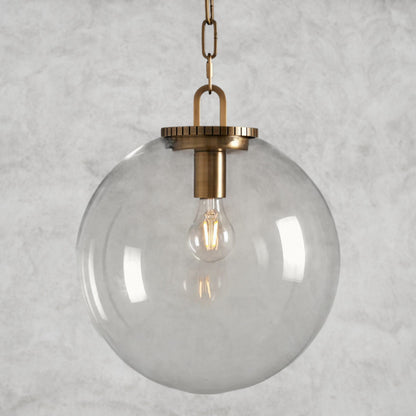 Wescott Globe Pendant with Chain