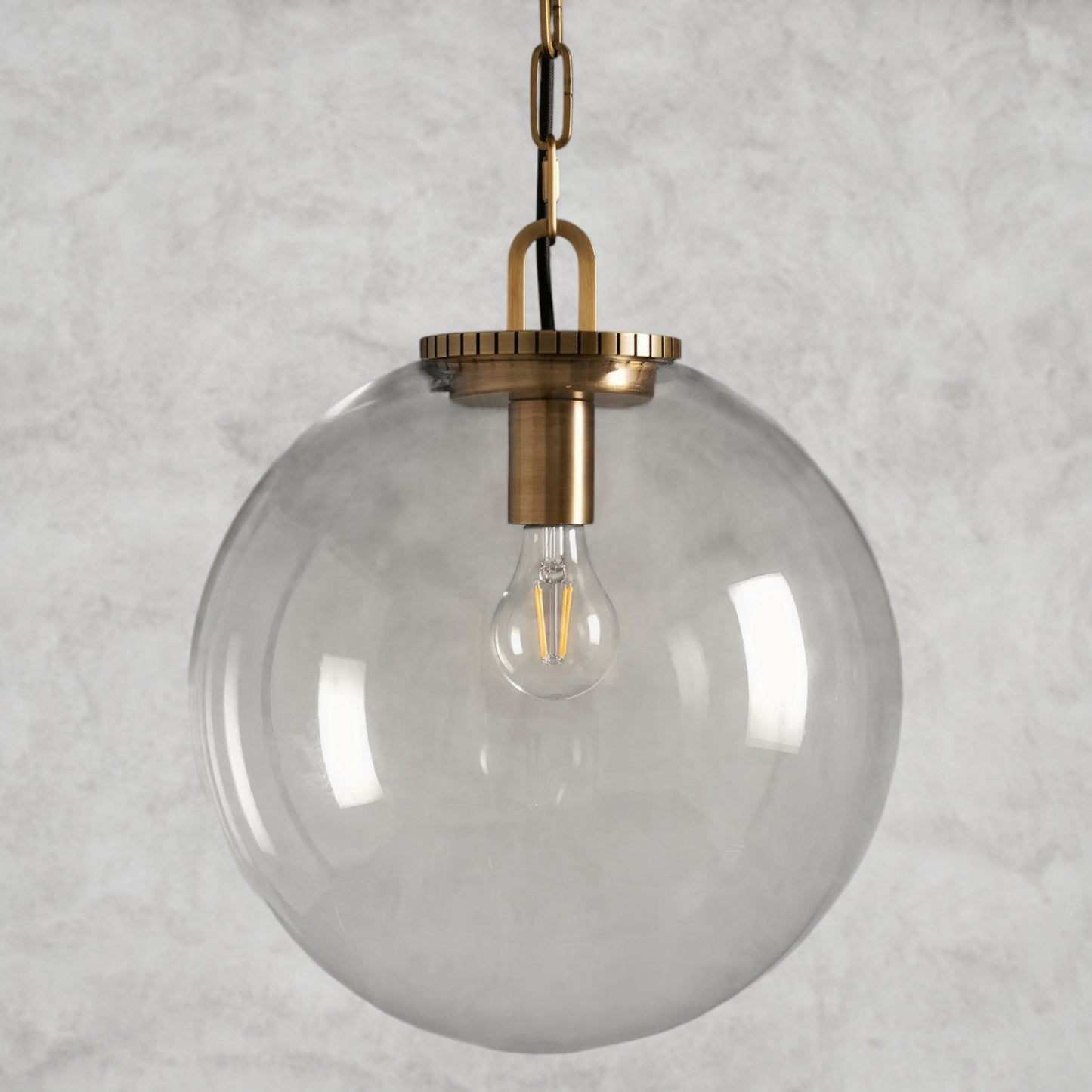 Wescott Globe Pendant with Chain