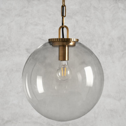 Wescott Globe Pendant with Chain