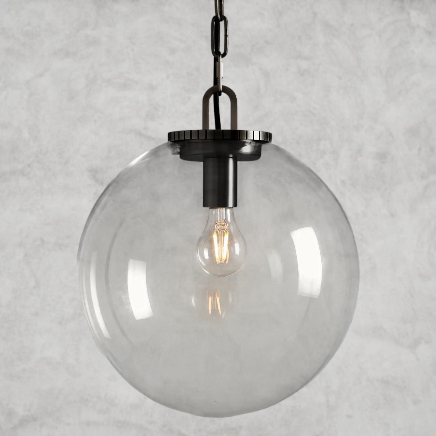 Wescott Globe Pendant with Chain