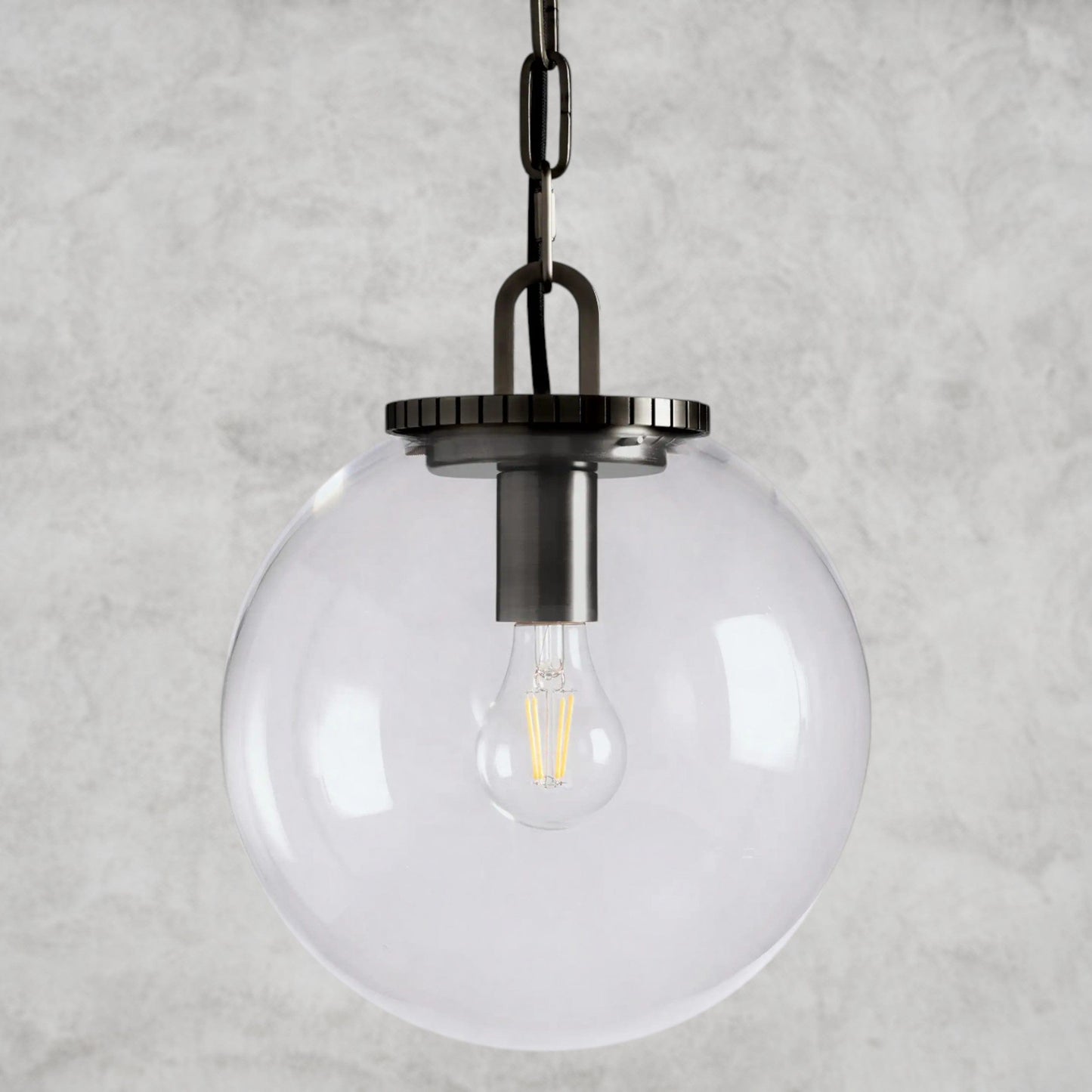 Wescott Globe Pendant with Chain
