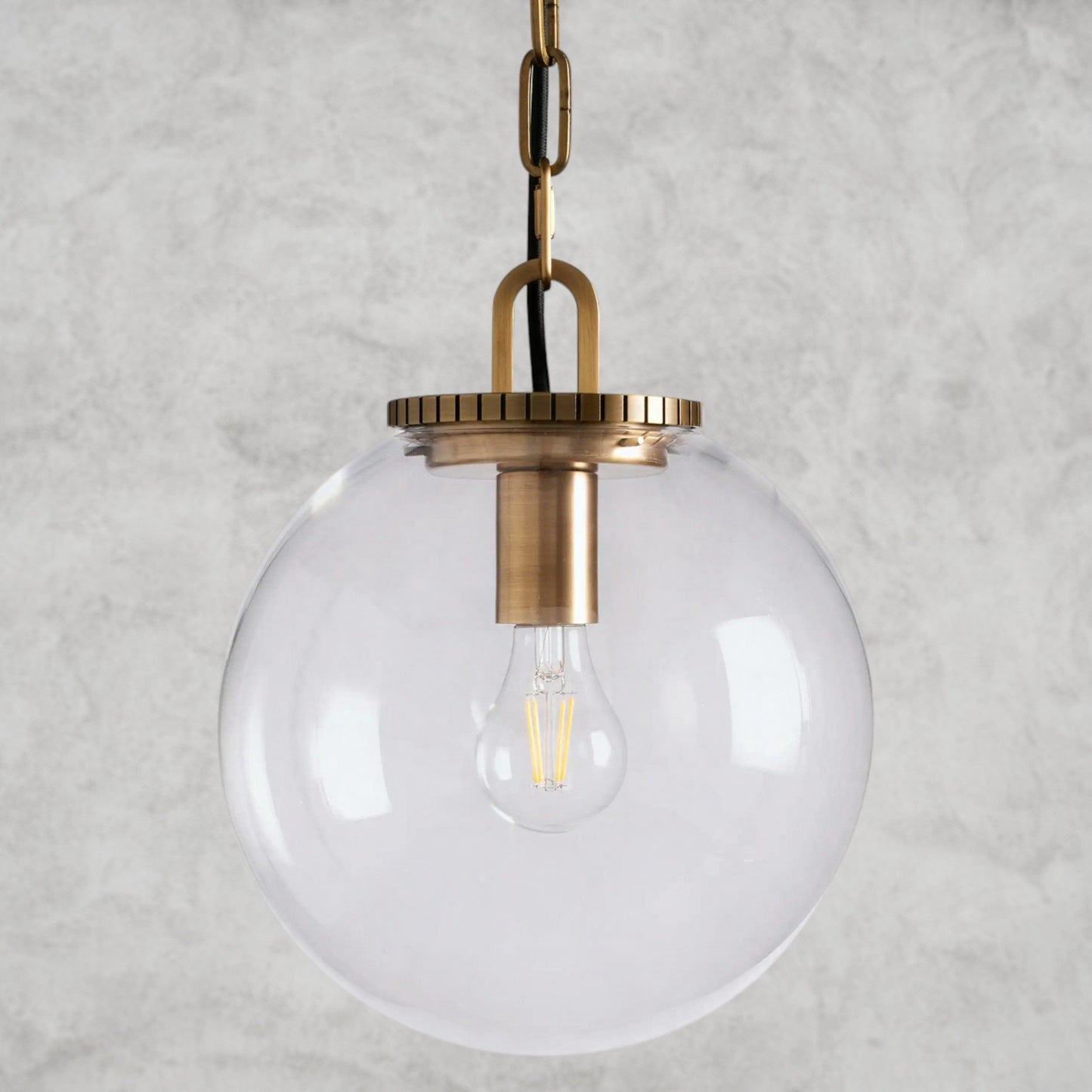 Wescott Globe Pendant with Chain