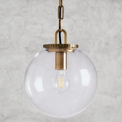 Wescott Globe Pendant with Chain