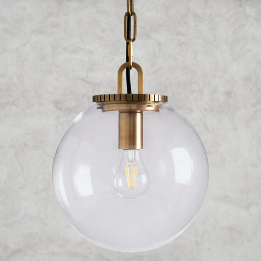 Wescott Globe Pendant with Chain
