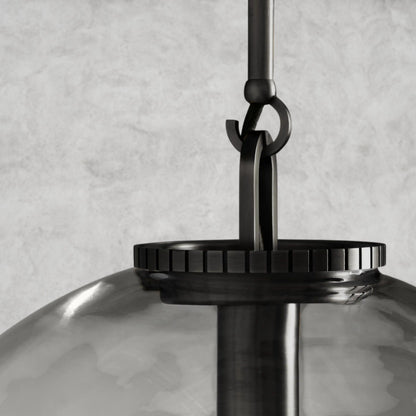 Wescott Globe Pendant with Rod