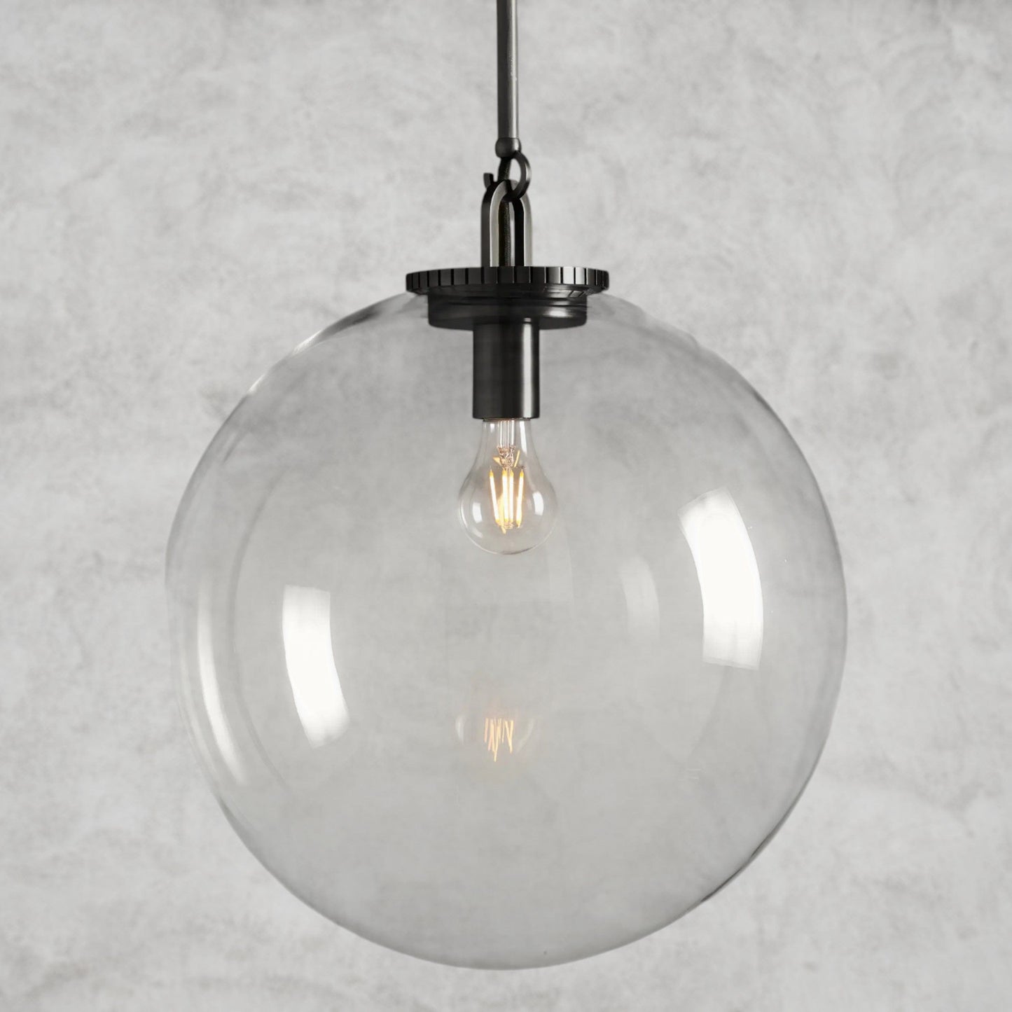 Wescott Globe Pendant with Rod