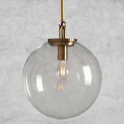 Wescott Globe Pendant with Rod