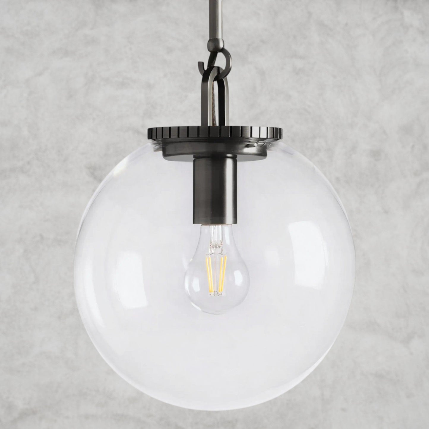Wescott Globe Pendant with Rod