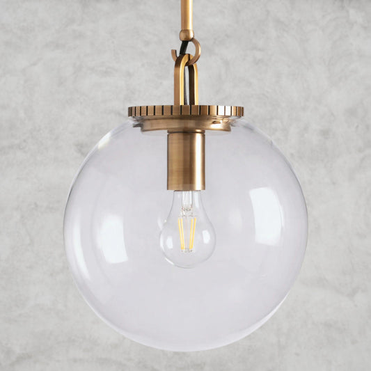 Wescott Globe Pendant with Rod