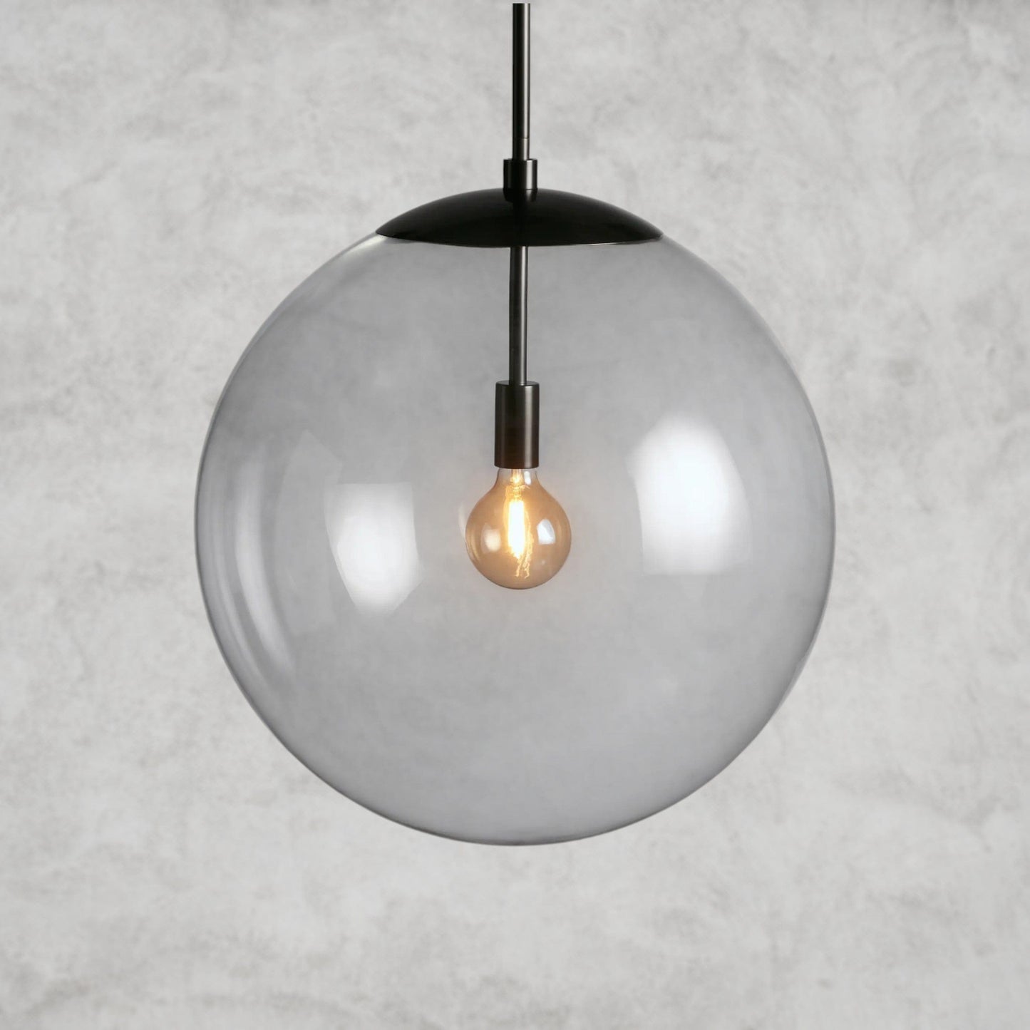 Wescott XL Globe Pendant with Rod
