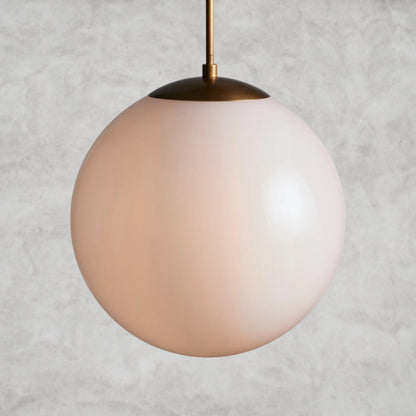 Wescott XL Globe Pendant with Rod