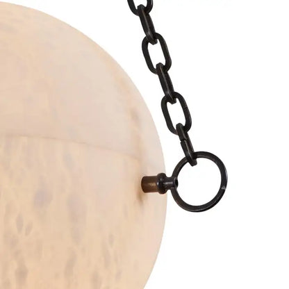 Monumental 'Zeus' Alabaster Chandelier by Denis de la Mesiere