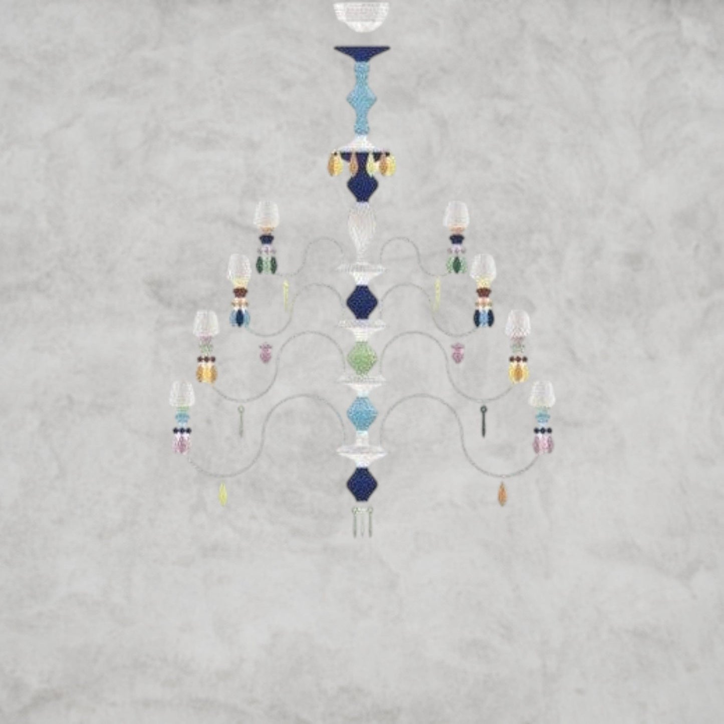 Zylorium Belle De Nuit Chandelier